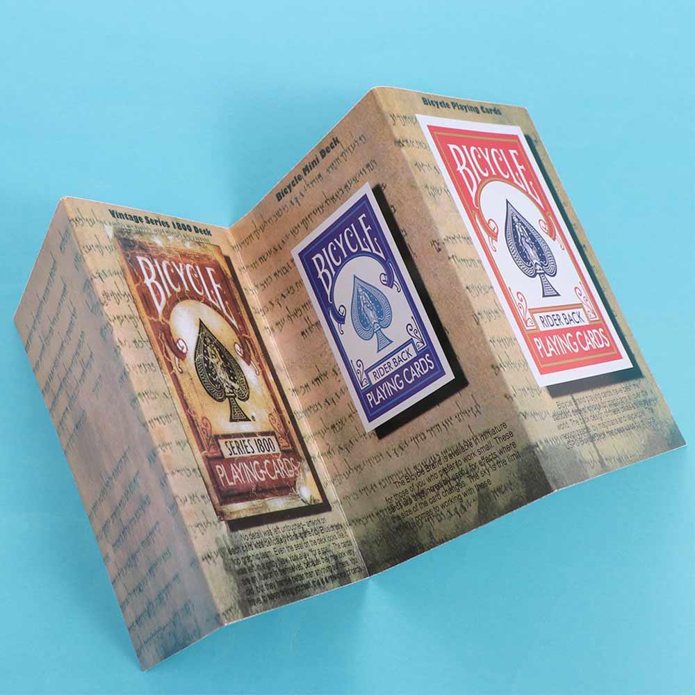 Close Up 3D Advertising Magic Tricks Card Gimmick Props  Classic Toy   Children Toys
