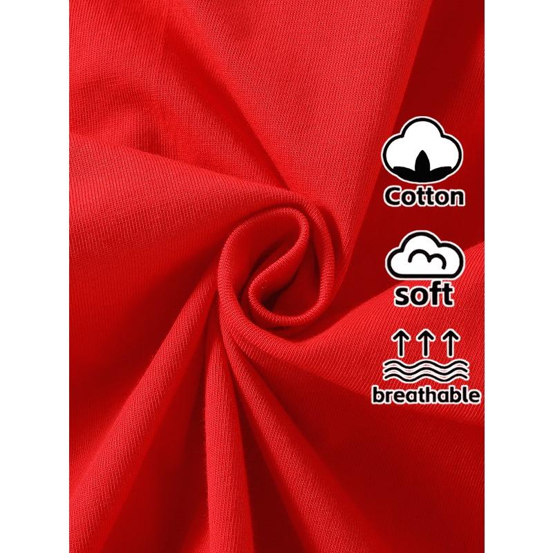 European sizes Boys' Cotton T-shirt Cat Duck Bird Mom , Ideal for Outdoor Activities, Soft Knitted Top, Comfortable And Breathable