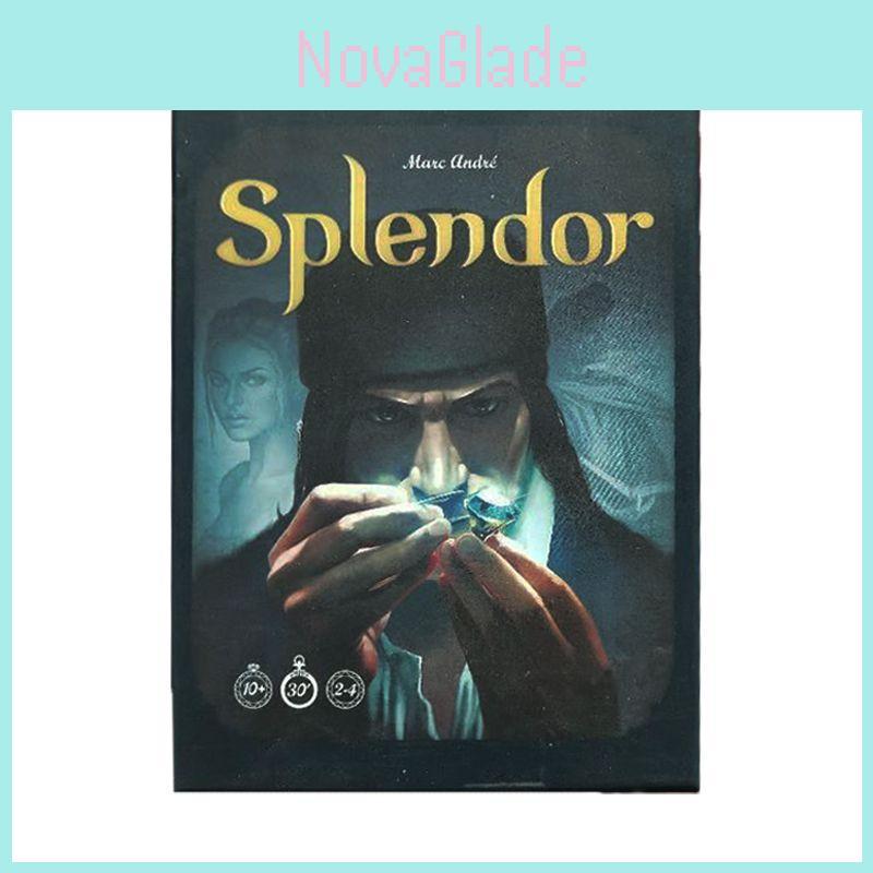 Splendor Brettspiel Vollständig Englisch Mini-Version Elegant Party Familie Spielkarten