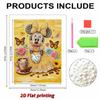 Disney Minnie Oil Painting Style Creative Pearl Painting Art 5D DIY Full Diamond Embroidery Mosaic Cross Stitch Kit Home Room Decoration
