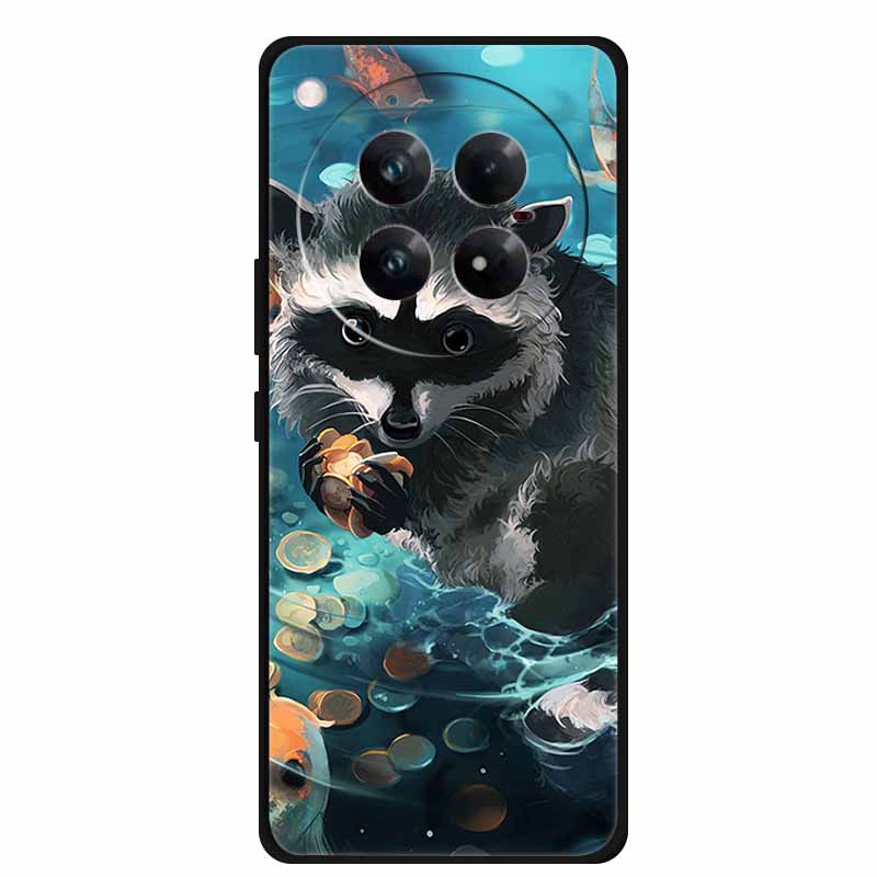 For Infinix Zero 40 5G Case Black Silicone TPU Painted Planet Cover Luxury Animal Case For Infinix Zero 40 4G Luxury FlowerFunda