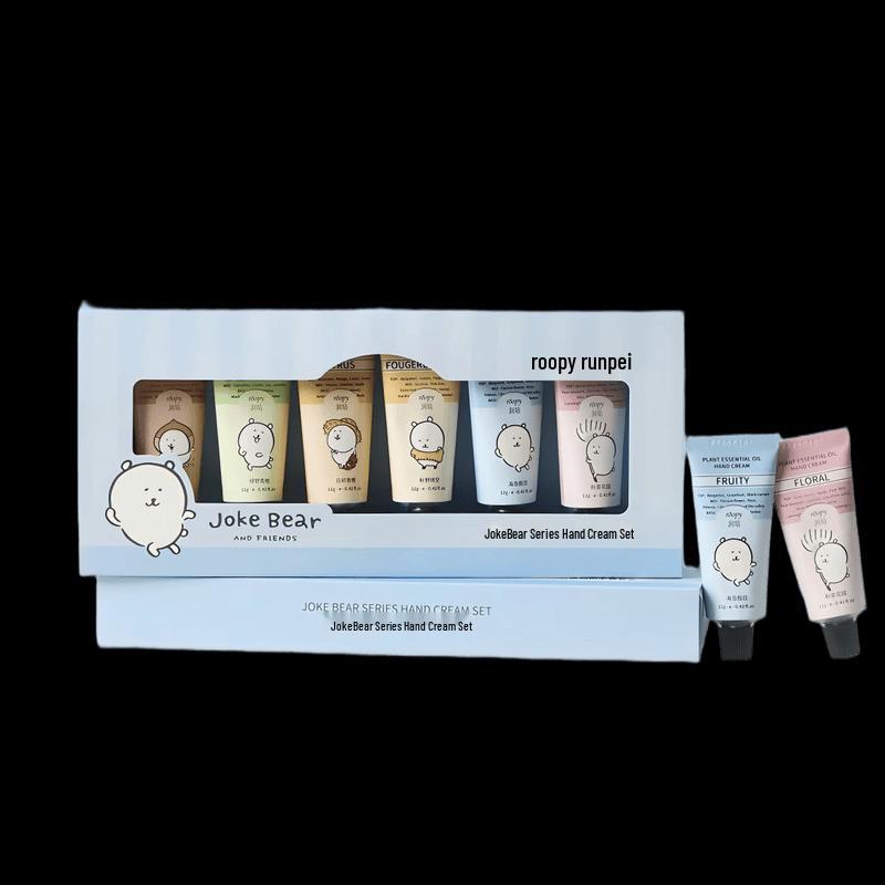 Roopy Self-mocking Bear Hydrating Hand Cream Gift Set