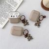 Applicable To Apple AirPods 1/1st Generation Bluetooth Headset Case Pro1 Bell Bear AirPods Headset Case