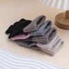 Warm Knitted Fingerless Gloves Thick Winter Warm Gloves New Half Finger Gloves  Women Men