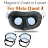 Magnetische Individuelle Linsen für Meta Quest 3 VR-Brille Myopie/Weitsichtigkeit Linsen-Individualisierung Blaulichtfilter-Linse Mit Rahmen-Zubehör