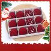 11pcs/set 8.1cm New Flocking Ball Christmas Decor for Christmas Tree Decorations,Wedding Party Decorations,Ball Ornaments