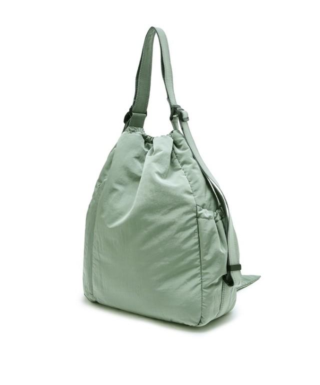 Athe Vanessabruno [Ruban] Light Khaki Ribbon Backpack And Shoulder Bag L Aaba4E901K2