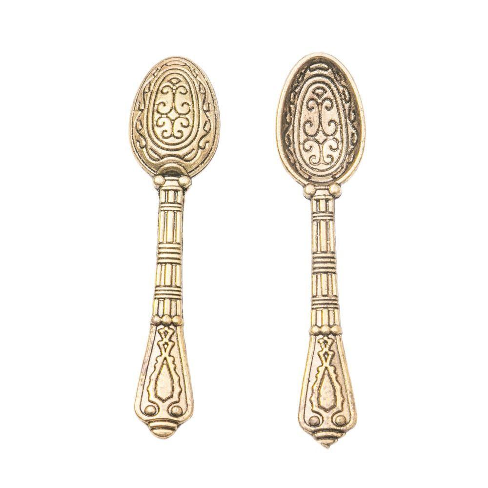 

DIY сплавы ремесло тибетские украшения ручной работы брелок украшения ложка чайная ложка тибетские украшения