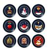 Christmas Rotating Disc Night Light with Activated Singing, Acrylic Refrigerator Creative Decorative Ornament