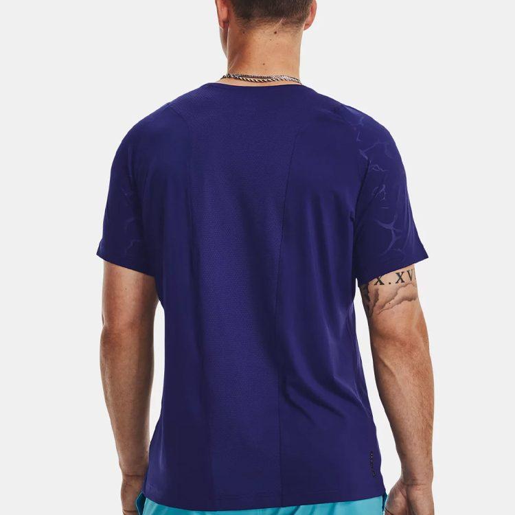 Under Armour RUSH T-Shirt Herren Dunkelblau 1376790-468