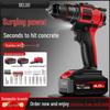 Delixi Brushless Lithium Battery Hand Drill & Electric Screwdriver Set