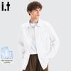 Fingercroxxit Men's Loose Fit Long Sleeve Shirt Jacket