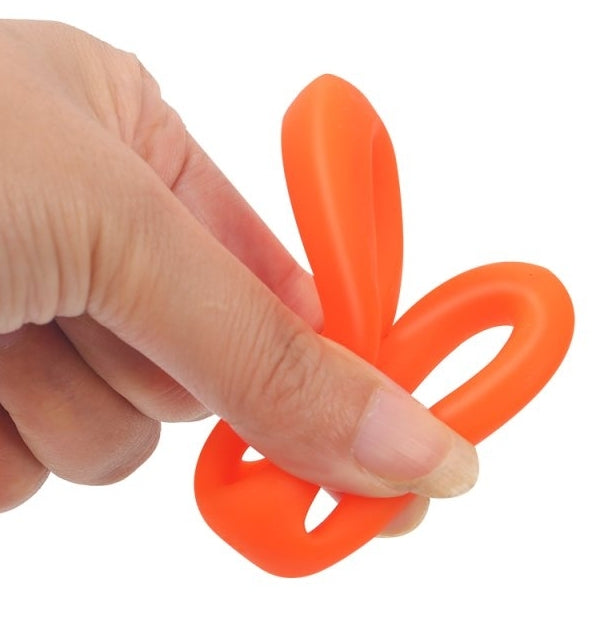 Double Cockring Uplift 40mm Orange - FUKR - Cockrings Flexibles