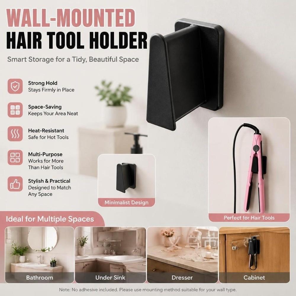 Practical Hair Styling Tool Organizer 3D Printed Bathroom Perm Rod Rack Bathroom