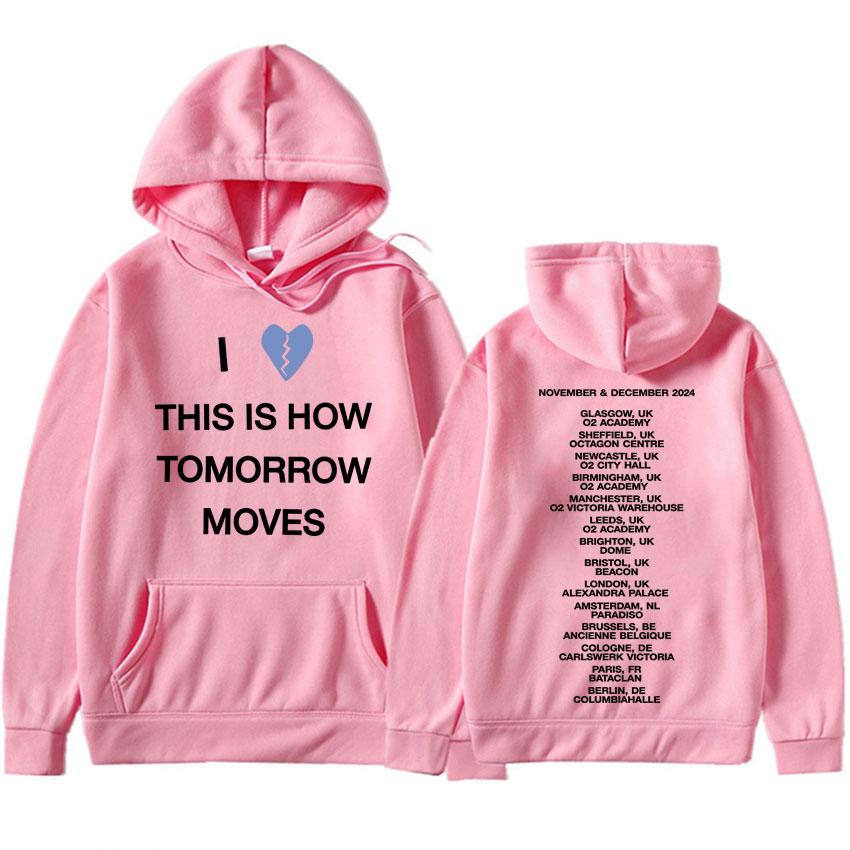 Beabadoobee I Love This Is How Tomorrow Moves Hoodies Mens Fashion Long Sleeves Y2k Clothing Pullovers Sweatshirts
