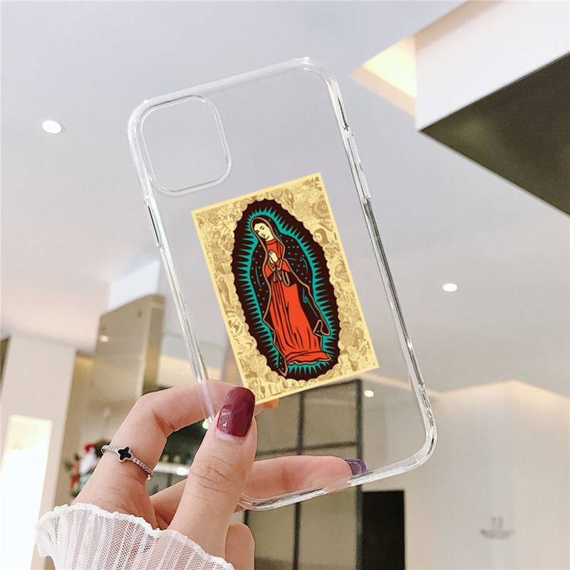 

Чохол для телефону RUICHI Virgin De Guadalupe Virgen Mary для Samsung Galaxy S20 S21 S30 FE Lite Plus A21 A51S Note20 прозора оболонка SamsungS20fe