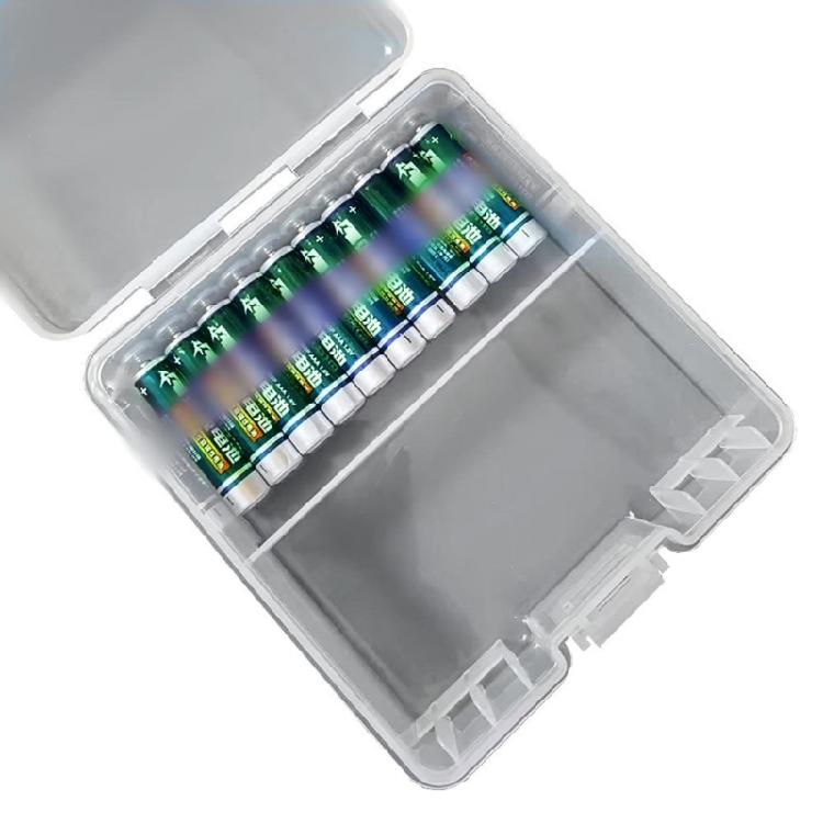 Transparent Battery Organizers Box Hard Plastic Battery Storage Case Holder Organizers for Safe and Secure Storage