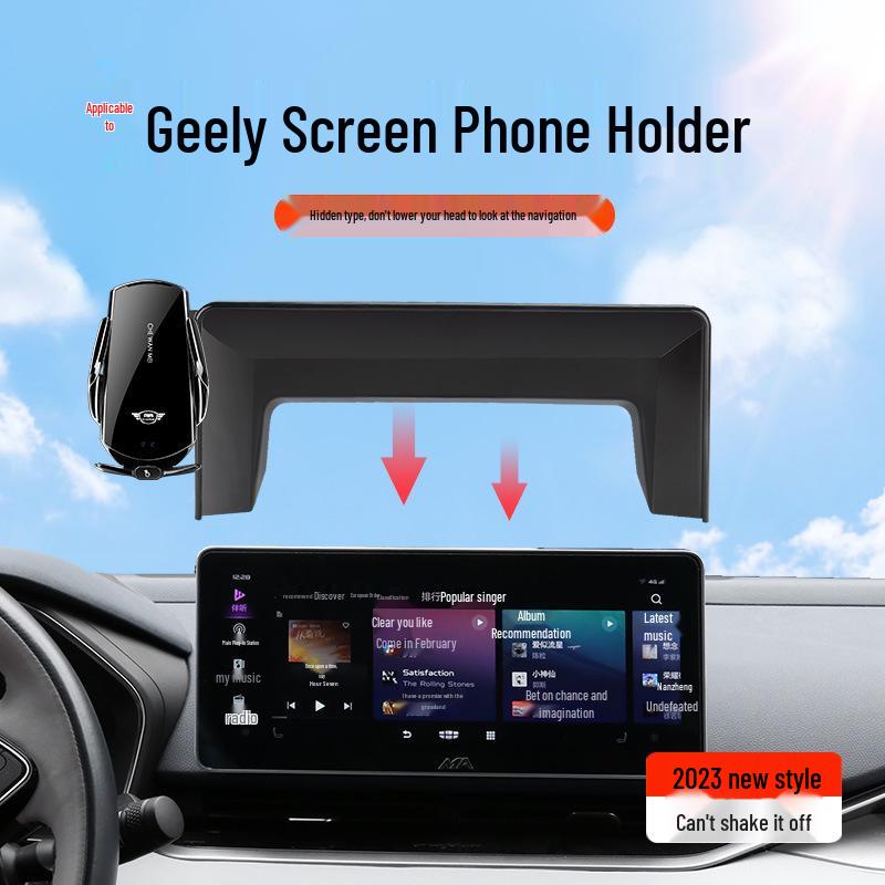 Dedikerad bilhållare för Geely Xingrui, 4:e generationens Emgrand, nya Binyue, Haoyue och Panda Mini