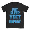 Eat Sleep Yeet Repeat Vintage Jey Uso Yeet Mens T Shirts  Vintage Tees Short Sleeve O Neck TShirt Cotton New Arrival Clothes
