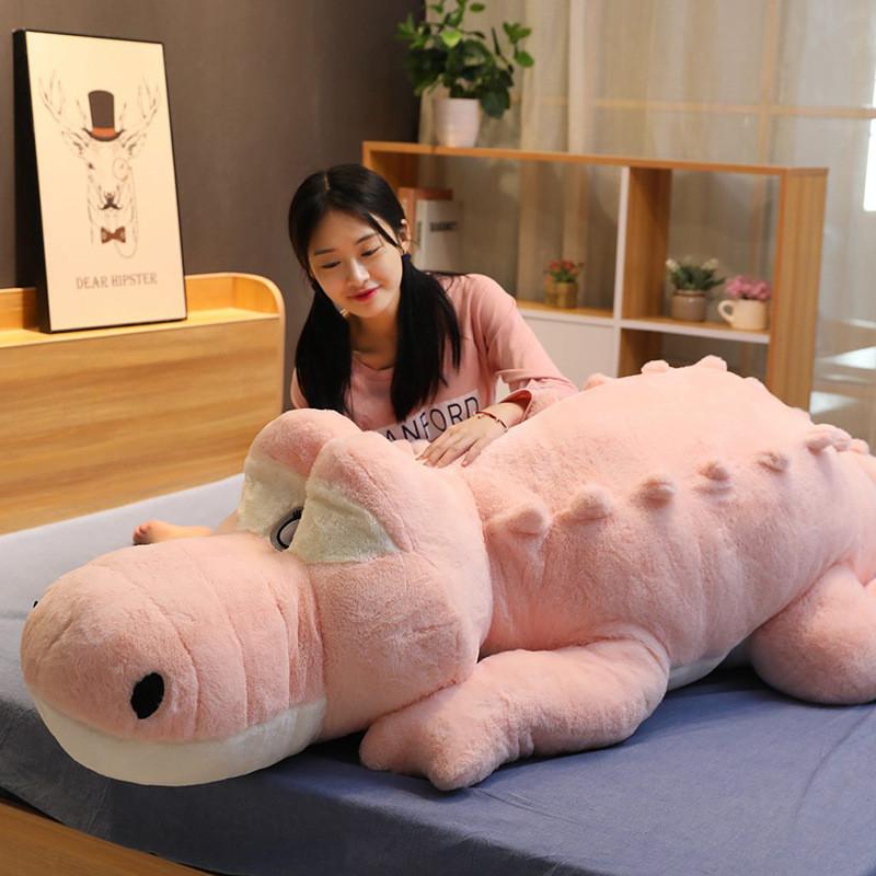 Toy Crocodile Plush Stuffed Animal Dolls Cartoon Room Decoration Kids Gifts