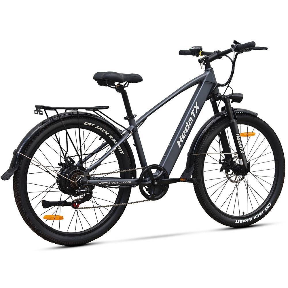 HETXDA TX1 Horské sněžné elektrokolo 48V10.4AH Baterie 500W Motor Elektrické kolo 26palcové terénní pneumatiky EBike do každého terénu