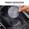 Car Water Cup Mat Coaster Non-Slip Pad Interior Accessories For BMW E91 E92 E60 F10 F30 E39 E36 E87 X1 X3 X5 E70 E46 E90