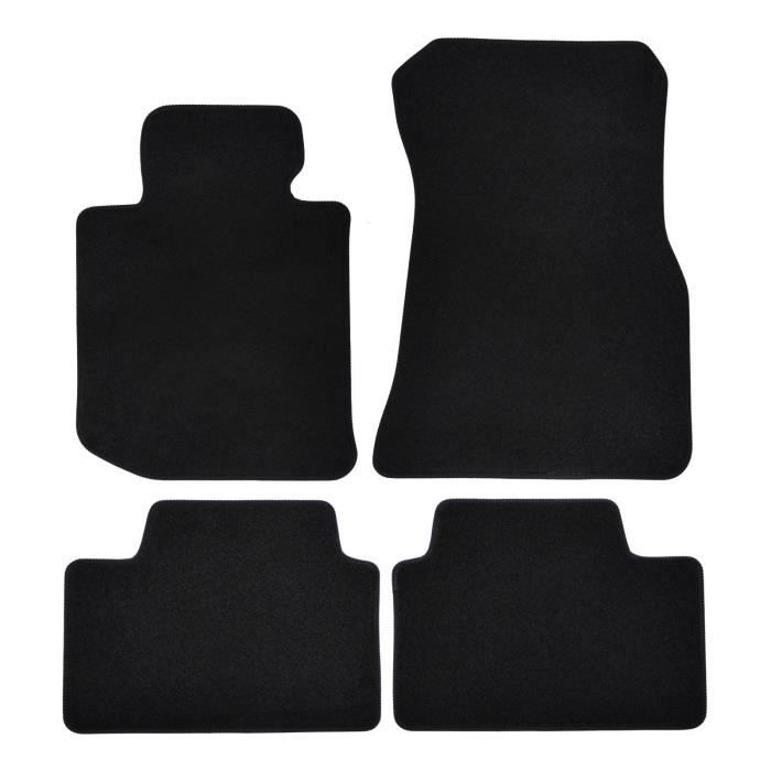Tapis De Sol - BMW - G20 G21 - Noir - 4 Pièces - Renforcé Sous Les Pédales