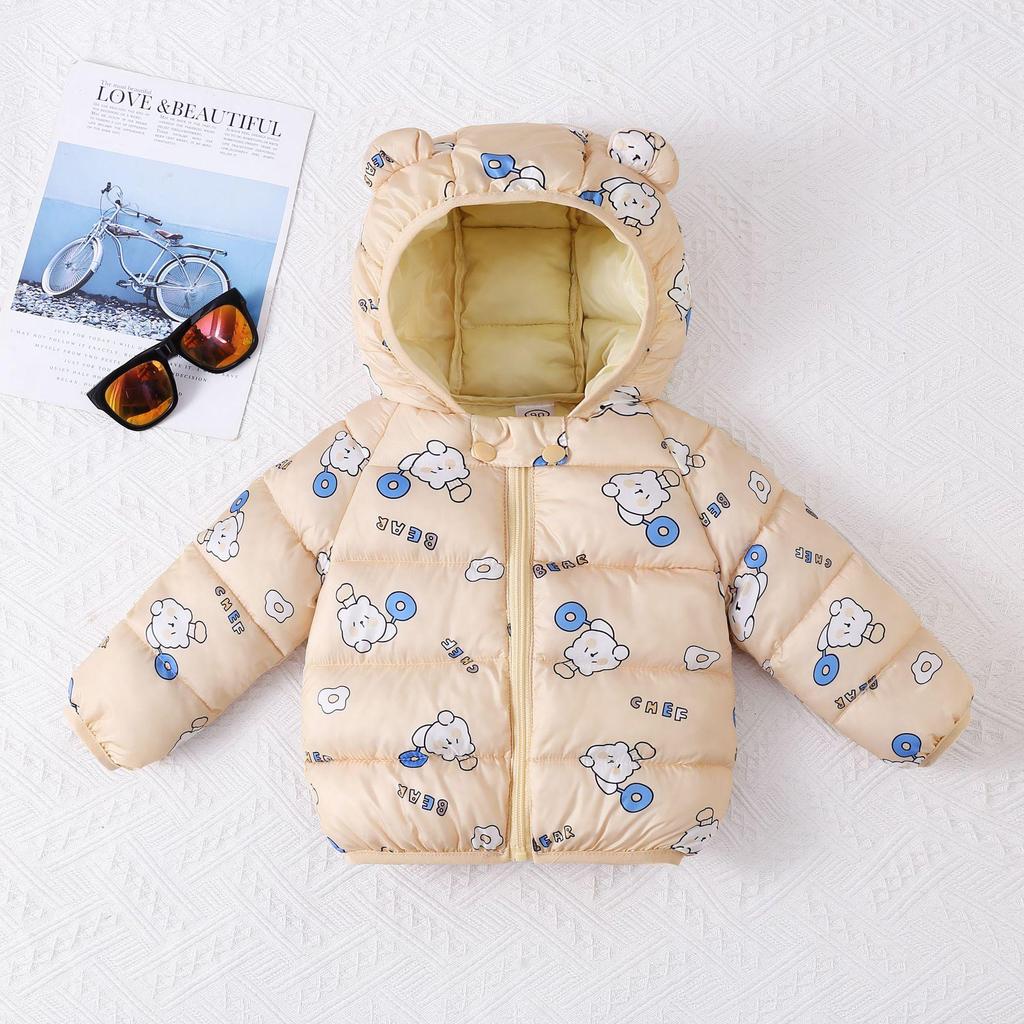 2025 Lightweight Cotton-Padded Jacket for Infants and Kids