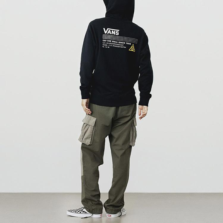 Vans Multi-Pocket Cargo Style Spliced Woven Casual Pants Men bottoms Green VN0A4TS2ZIP