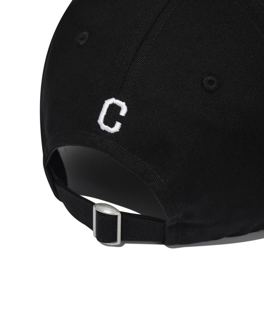 COVERNAT [Standard Fit] C Logo B.B Cap Black
