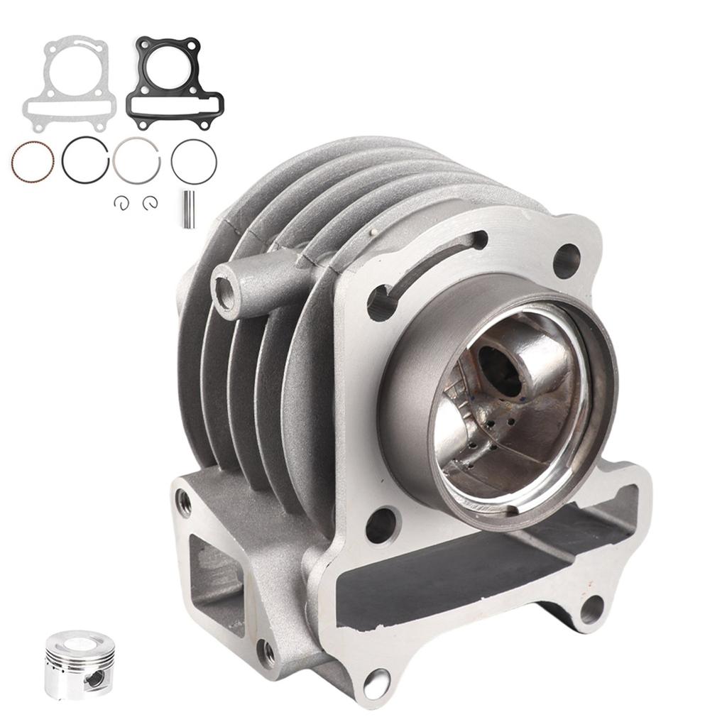 Engine Cylinder Rebuild Kit W Piston Ring Pin Gasket Moped Scooter Fit for GY6 80CC