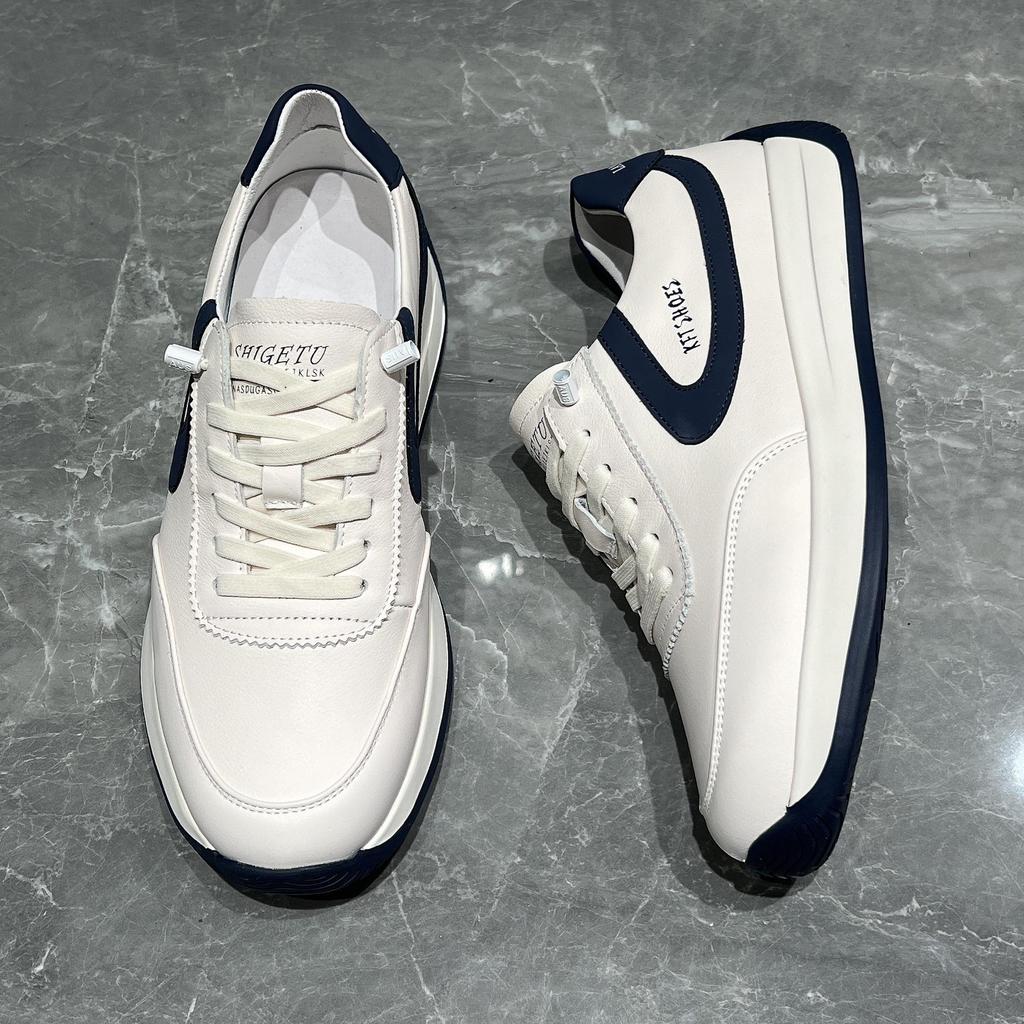 Herren 2025 Sommer Echtleder Casual Skate- & Laufschuhe - Trendiger Forrest Gump Stil.