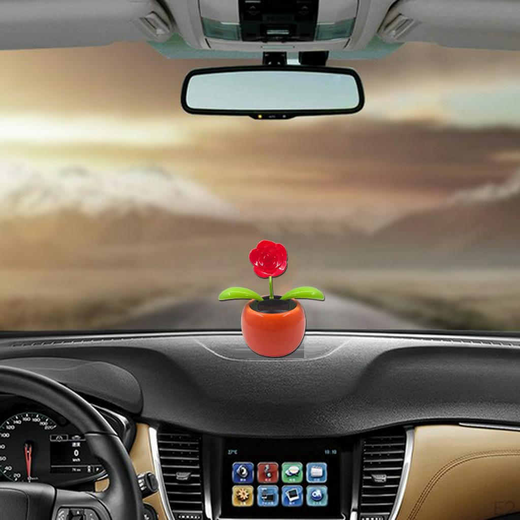 Cartoon Flower Animal Shaking Dancer Dancing Bobble Head toy Car Decoration