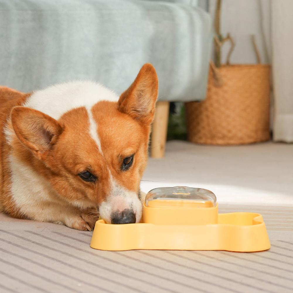 Dog Treat Dispenser Toy, Pet Slow Feeder Press-to-Pop Food Dispenser, Interactive Puzzle Toy for Mental Stimulation