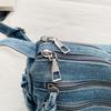 Crossbody Bag Women's Vintage Denim Bag Large Capacity Lightweight Shoulder Bag