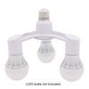 Screw E27 LED Base Light E27 to E27 Splitter Adapter Lamp Holder  E27 Socket Blub Holder Converter 3 in 1 / 4 in 1 / 5 in 1