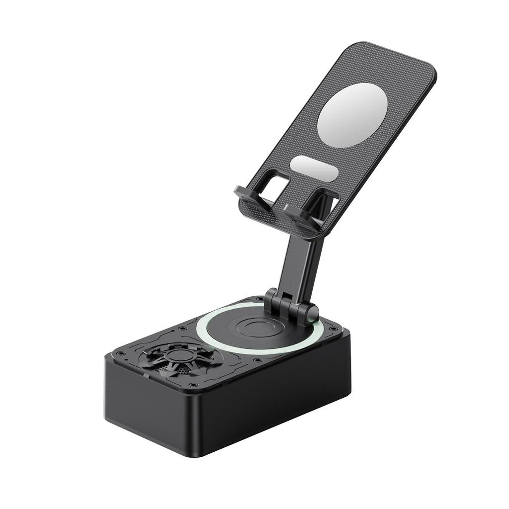 3 In 1 Bluetooth Desktop Mobile Phone Holder Mount Multi-Function Folding Rotatable Bracket Call Speaker Audio Power Bank