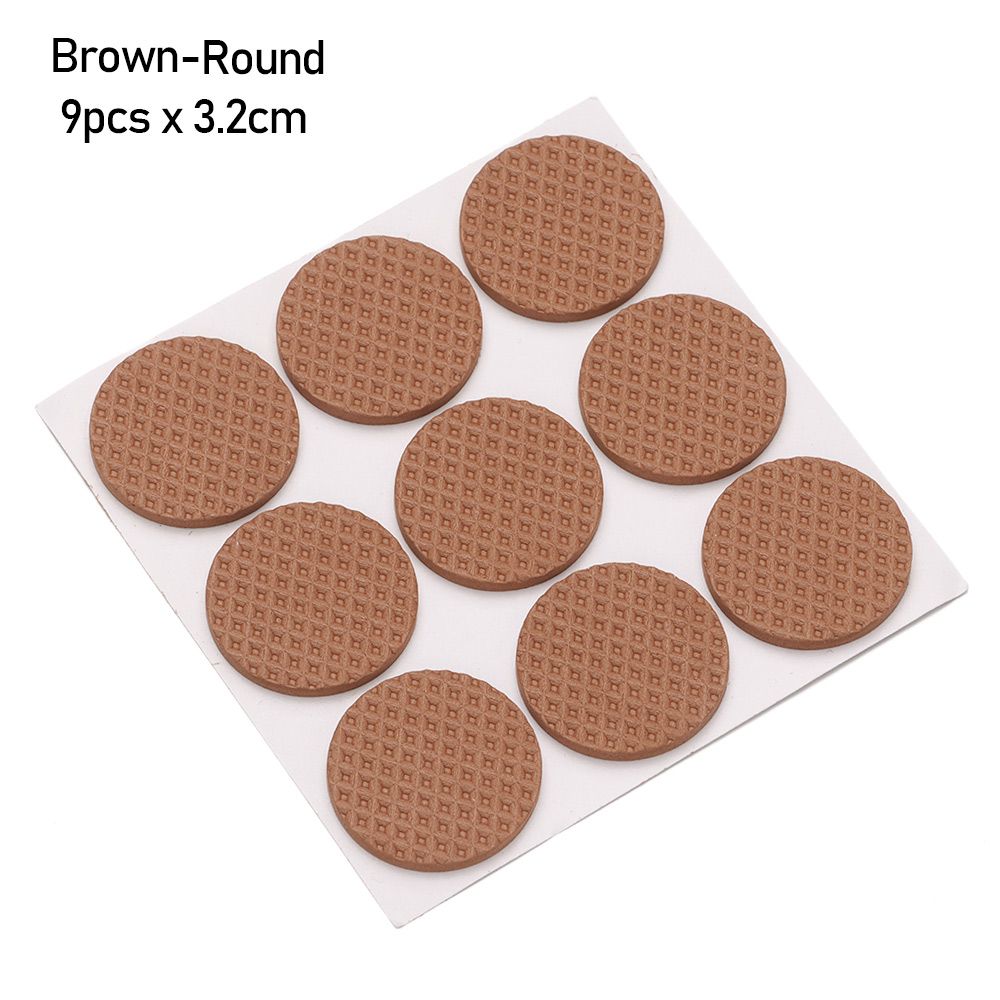 6/9/12PCS Self Adhesive Non-slip Mat Bumper Cushion Furniture Leg Foot Mat Felt Pads For Chair Table Protector Hardware