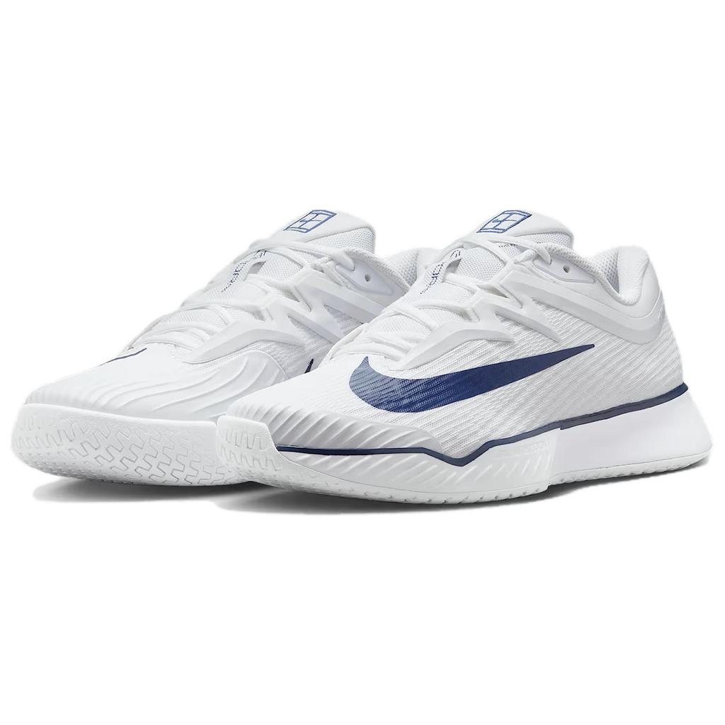 Nike Court Air Zoom Vapor Pro 3 Premium HC Weiß Midnight Navy Herren Sneaker HJ6771-100