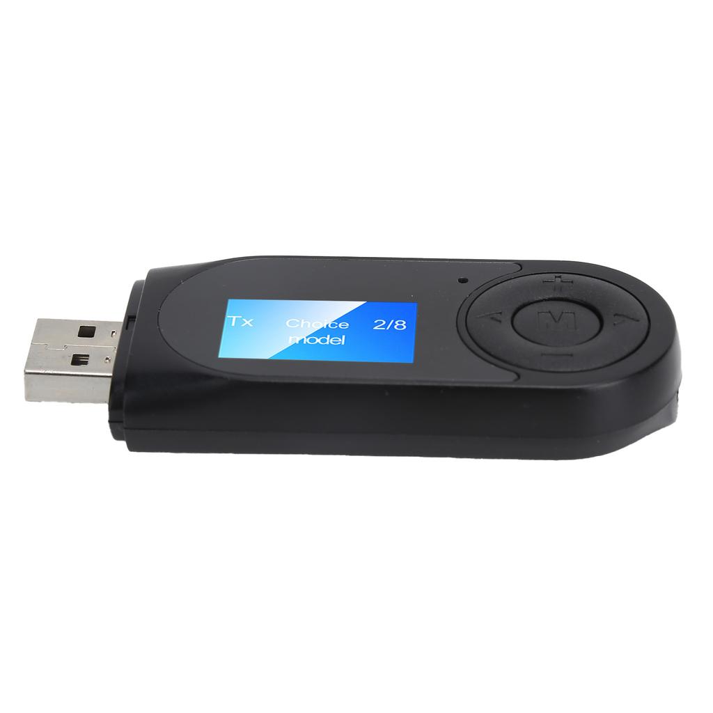 2 In 1 Bluetooth Adapter Bluetooth 5.0 Audio Receiver Transmitter with Hands Free Function