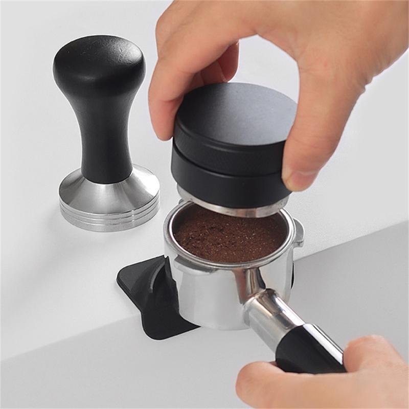 Kaffee Tampermatte Silikon Espresso Tampermatte Eck-Tampermatte Pad Werkzeug
