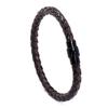Men's Leather Rope Woven Bracelet: European and American Style