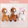 Animal Pony Shape Plush Keychain Stuffed Doll For Gift Or Decorative Bag