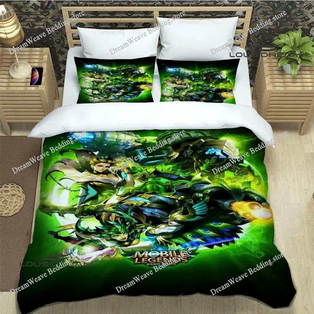 Mobile Legends Bang Bang Bettwäsche-Sets Exquisites Bettwaren-Set Bettbezug Bettdecke Set Bettwäsche-Set Luxuriöses Geburtstagsgeschenk9