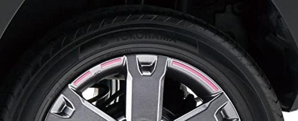 Daihatsu TAFT Hatsune Miku Edition Wheel Decal Set