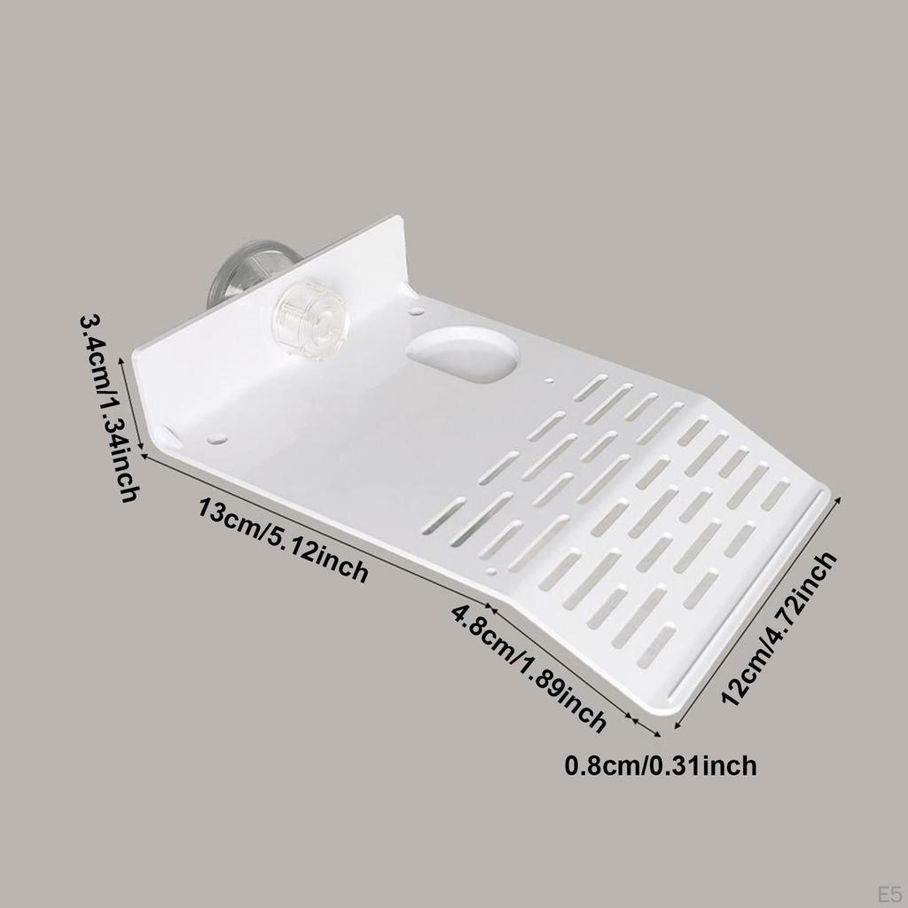 Turtle Basking Reptile Area White Float Decor Sunning for Pet Tank Amphibians Bearded