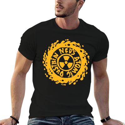 Atomic Dustbin de Ned T-Shirt t-shirt individueller Druck Unisex-T-Shirts für Unisex lässige T-Shirts für Unisex Packung Baumwoll-T-Shirt