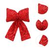 Bow Christmas Tree Decoration Wreath Bow Xmas Decor Craft Supplies For Front Door