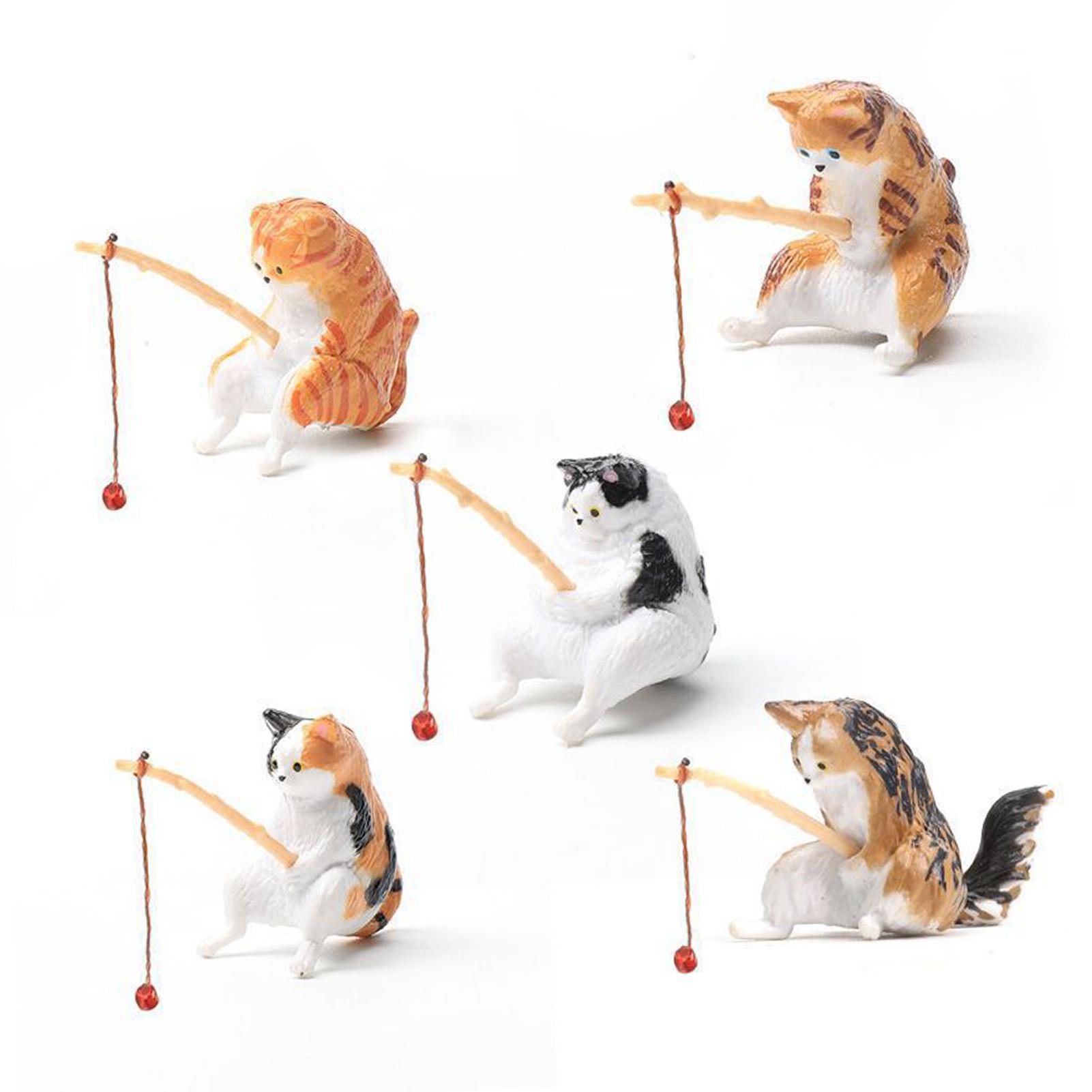 

Cat Sitting Fish Tank Decoration Aquarium Landscaping Decoration for Indoor Fish Tank Landscaping