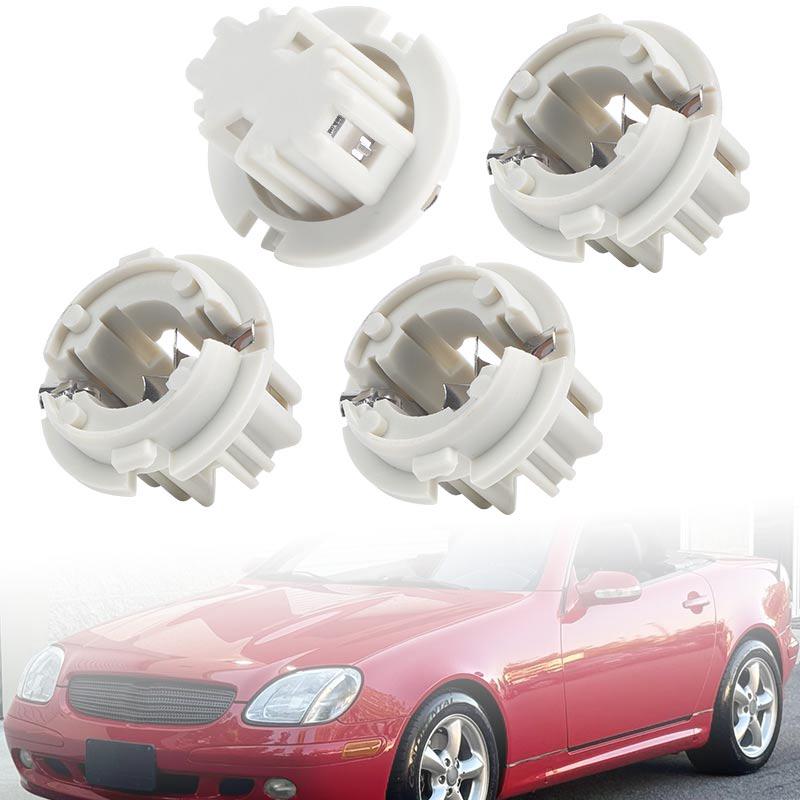 4pcs Rear Tail Light Lamp Bulb Holder Socket For Mercedes Benz E-Class W210 W140 W220 W215 W170 W164 X164 1408260182 A1408260582 4PCS